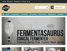 Tablet Screenshot of homebrewers.com